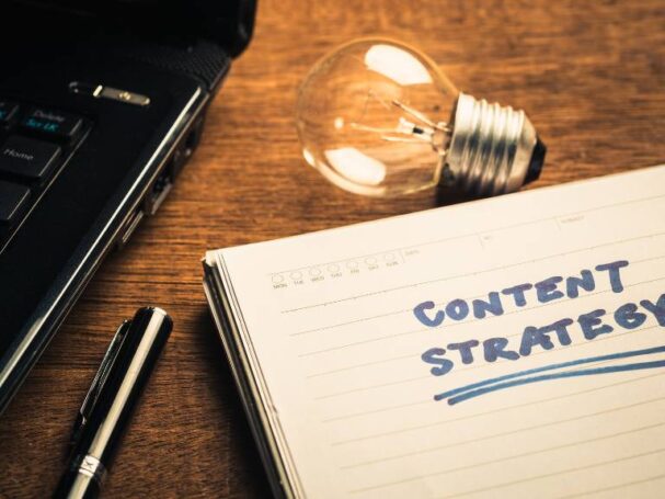 Content Strategy on a Notepad