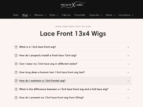 FAQ about Lace Front Wigs